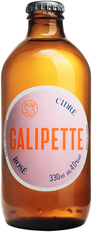 Galipette Rose 4% 0,33l siideripullo