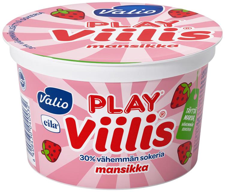 Valio Play® Viilis® 200 g mansikka laktoositon