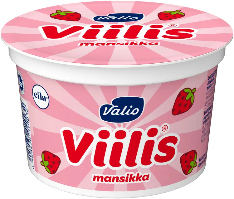 Valio Viilis® 200 g mansikka laktoositon