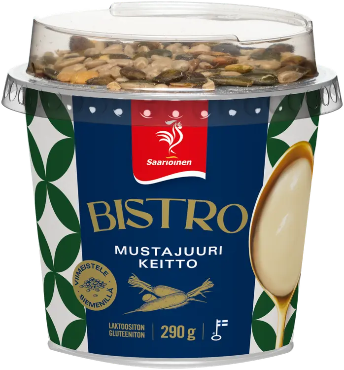 Saarioinen Bistro Mustajuurikeitto 290g