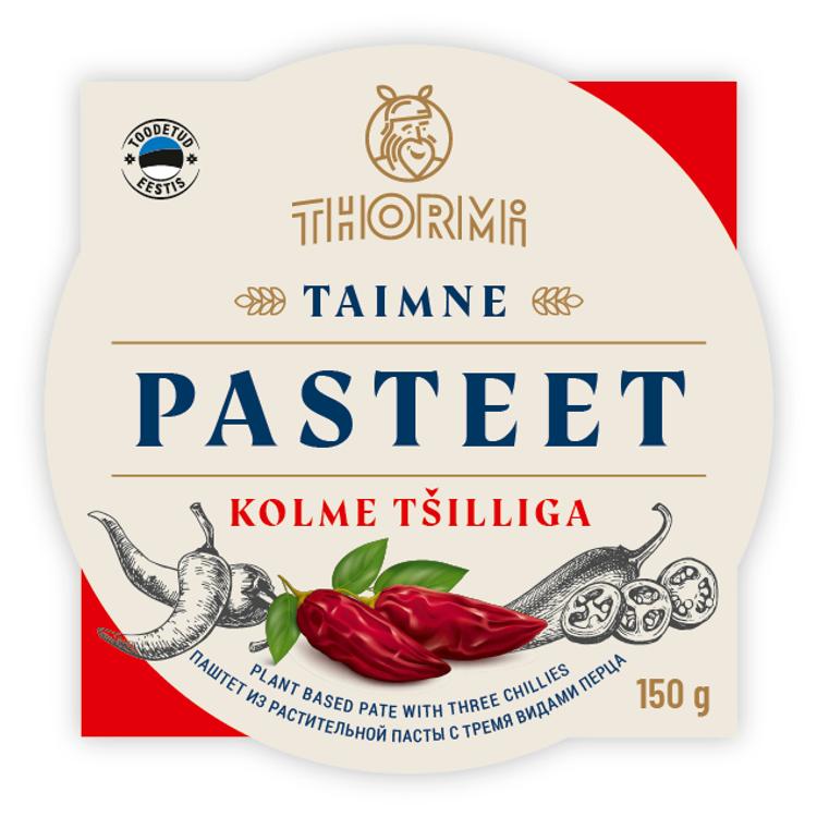 Thormi taimne pasteet kolme tšilliga 150 g