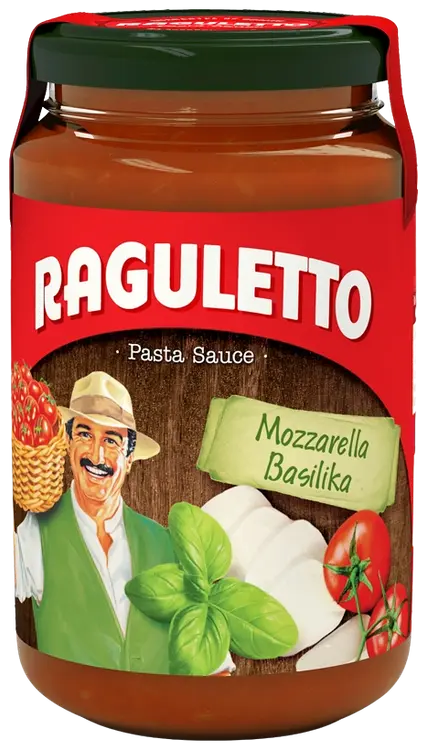 Raguletto pastakastike Mozzarella-Basilika 400ml