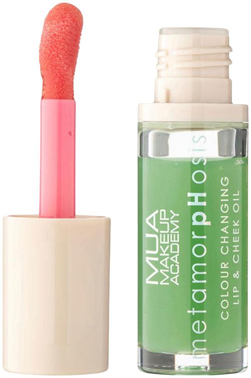 MUA Make Up Academy Metamorphosis Colour Changing Lip & Cheek Oil 7 ml One In A Melon huuliöljy