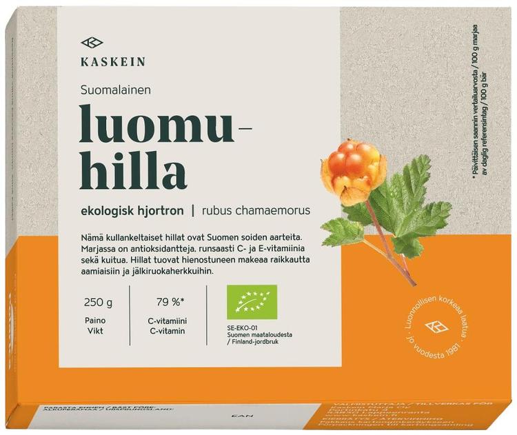 Kaskein 250 g Luomu hilla pakaste