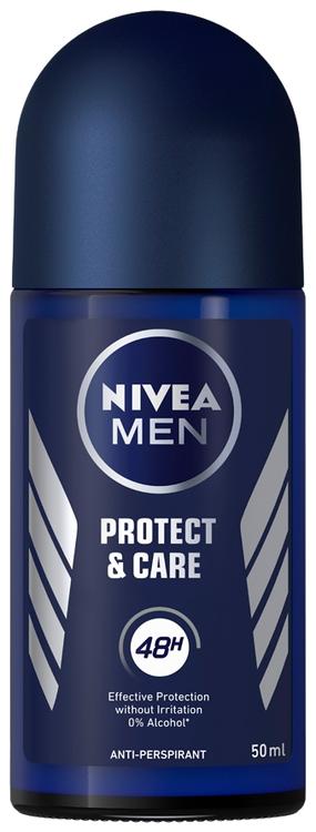 NIVEA MEN 50ml Protect & Care Deo Roll-on -antiperspirantti