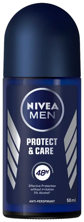 NIVEA MEN 50ml Protect & Care Deo Roll-on -antiperspirantti