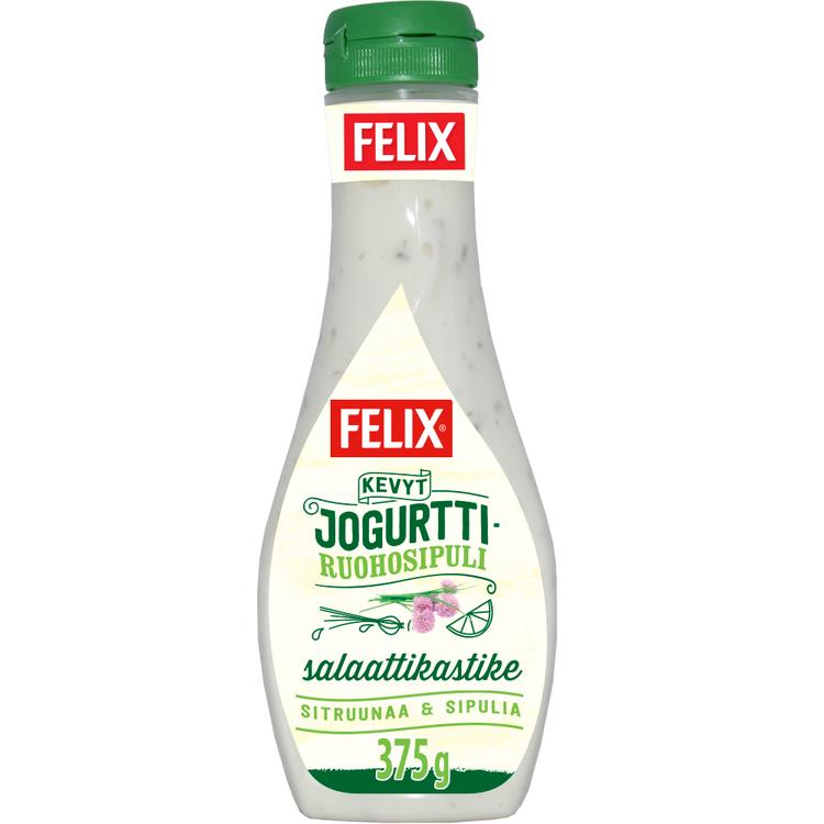 Felix kevyt jogurtti-ruohosipuli salaattikastike 375g