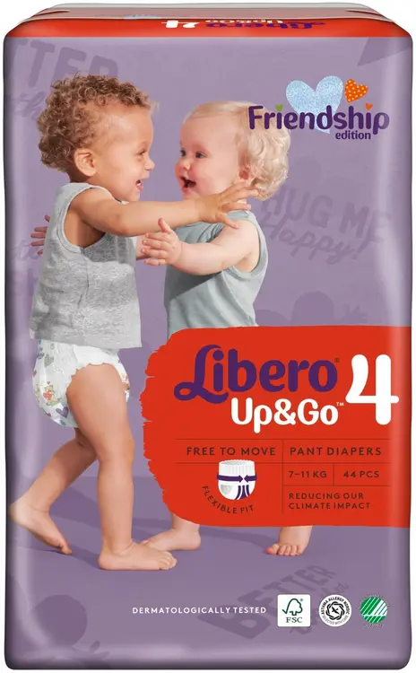 Libero Up&Go housuvaippa koko 4, 7-11 kg, 44 kpl