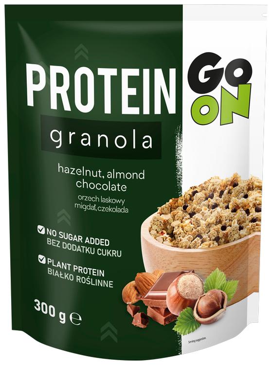 SANTE GO ON PROTEIN GRANOLA röstitud müsli pähklite ja šokolaadiga 300 g