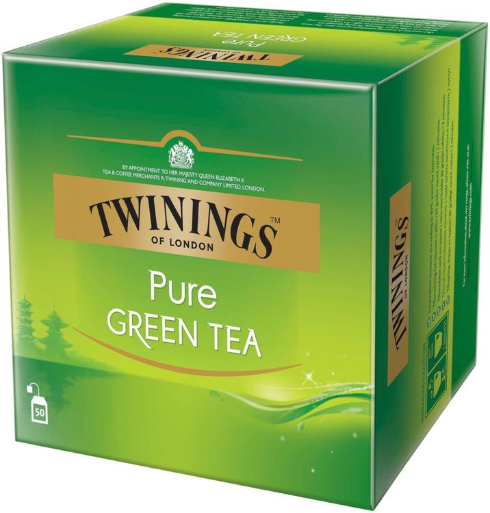 Twinings 50x2g pure green tea