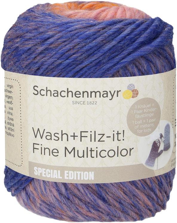 Schachenamyr Wash-Filz-it multicolor neule-ja huovutuslanka 100g