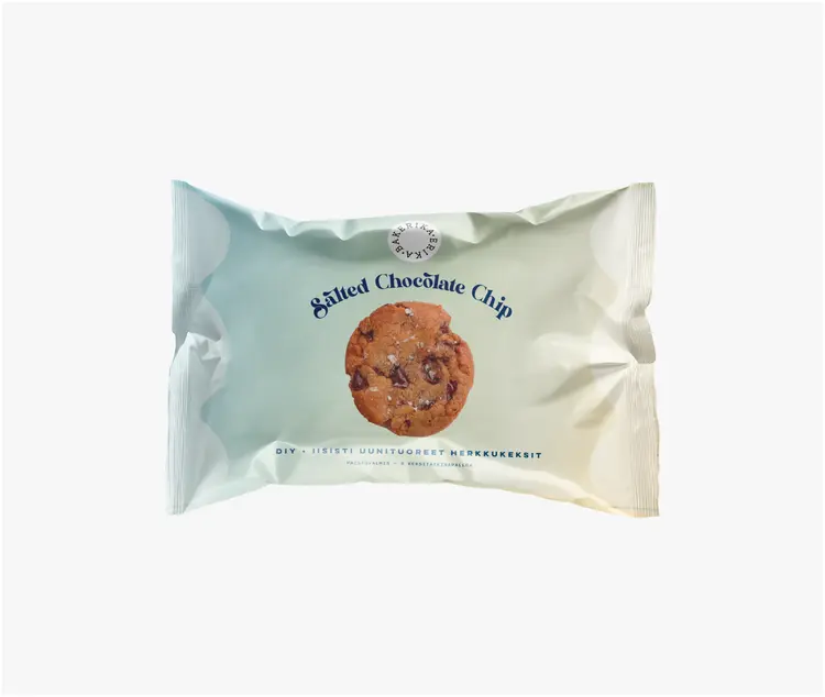 Bakerika Salted Chocolate Chip keksitaikina 210g, pakaste
