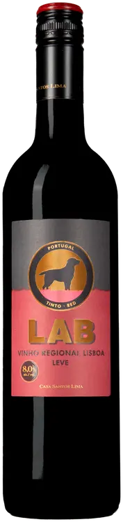 LAB Vinho Regional Lisboa Leve punaviini 8,0 til-% 75cl plo