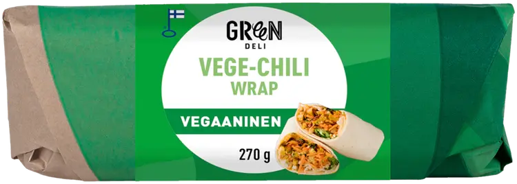 Greendeli Vege-Chili Wrap 270 g
