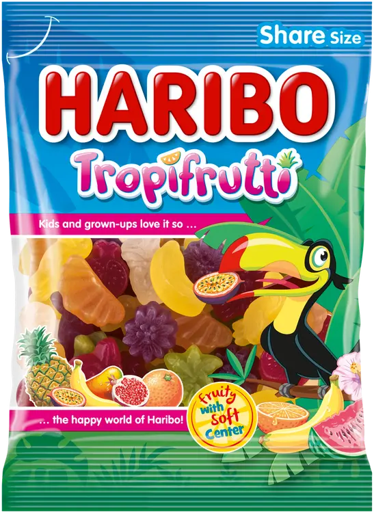 HARIBO Tropifrutti 275 g karkkipussi