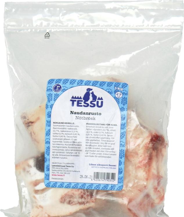 Tessu 1kg Naudan rusto