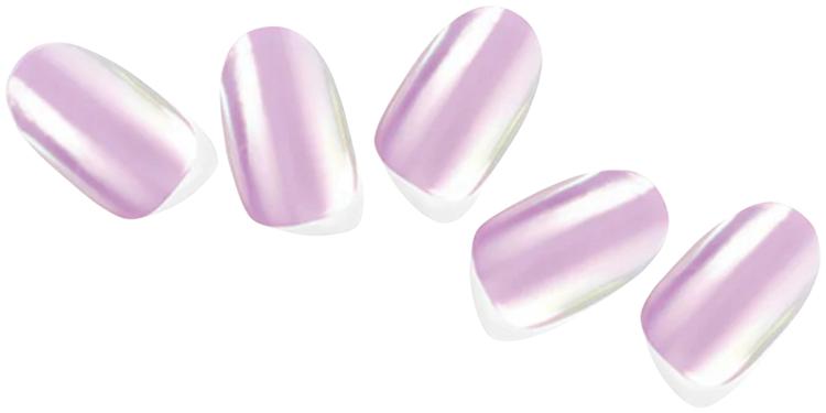 Küüntekleebised geel Eudgeu Mirror Violet