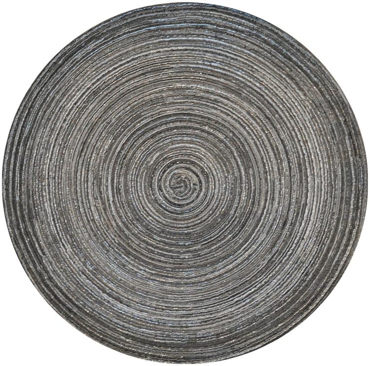 Finnmari Tabletti halkaisija 38 cm musta/hopea