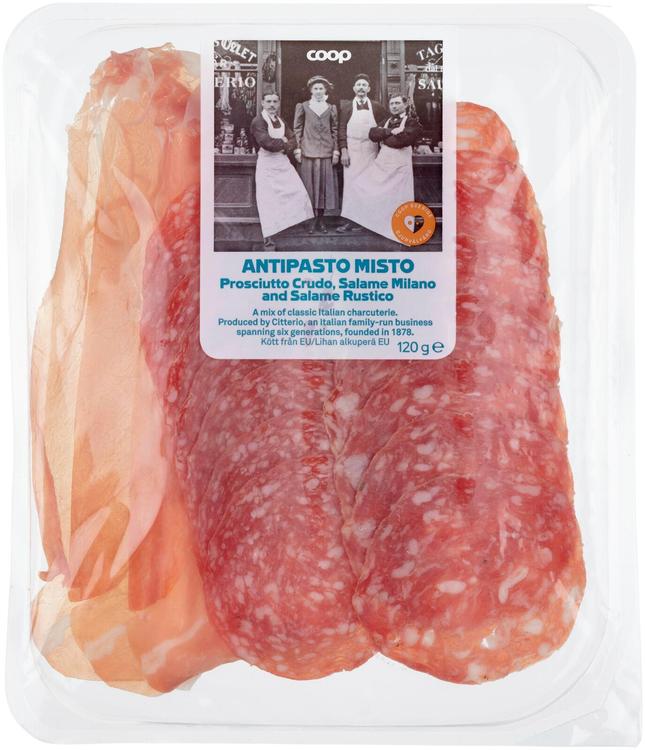 Coop Antipasto Misto antipastomix 120 g