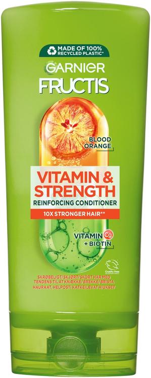 Garnier Fructis Vitamin & Strength hoitoaine hauraille, helposti katkeileville hiuksille 200ml