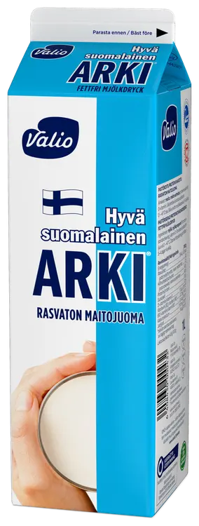 Valio Hyvä suomalainen Arki® rasvaton maitojuoma 1 l