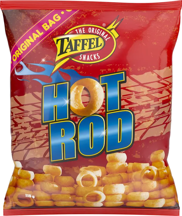 Taffel Hot Rod sipsi 115g