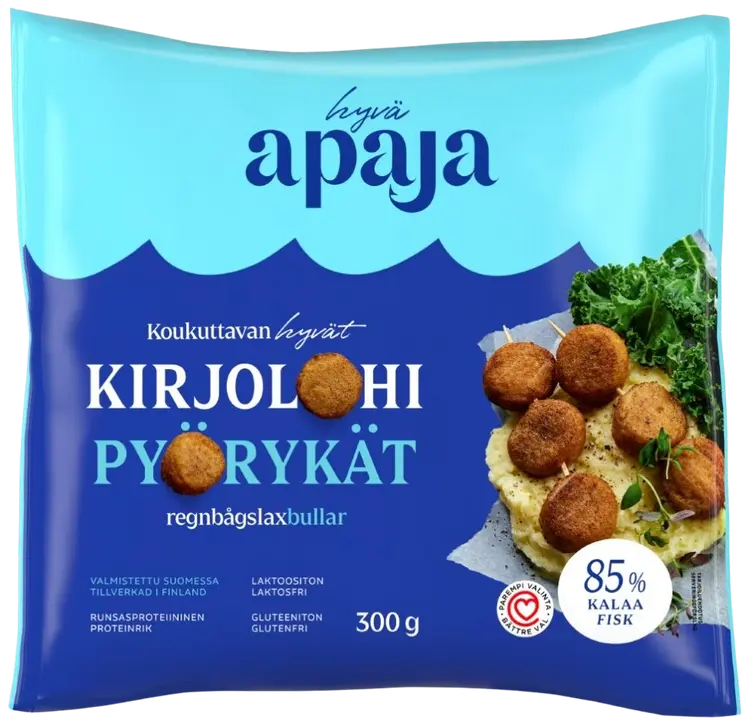 Hyvä Apaja Kirjolohipyörykät 300g