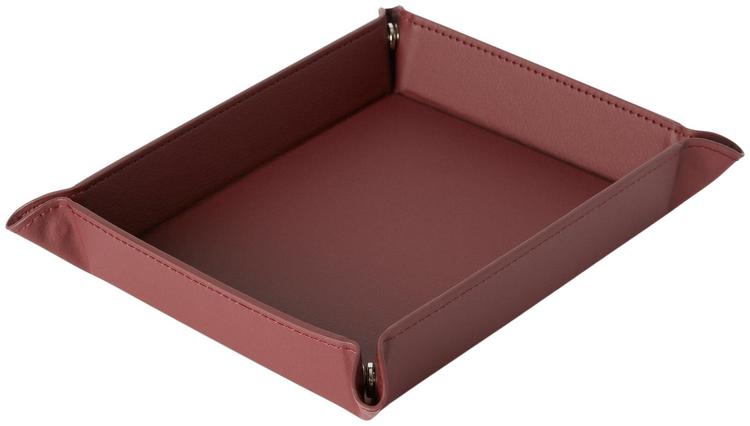 MANO ATELIER Koristetarjotin Victoria, burgundy