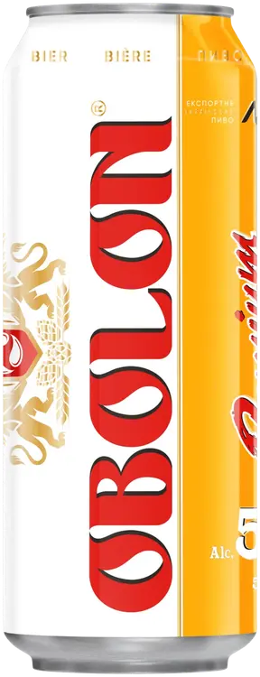Obolon Premium lager olut 5% 50cl tlk