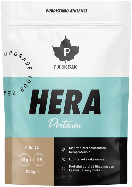 Puhdistamo Athletics Heraproteiini Suklaa 500 g