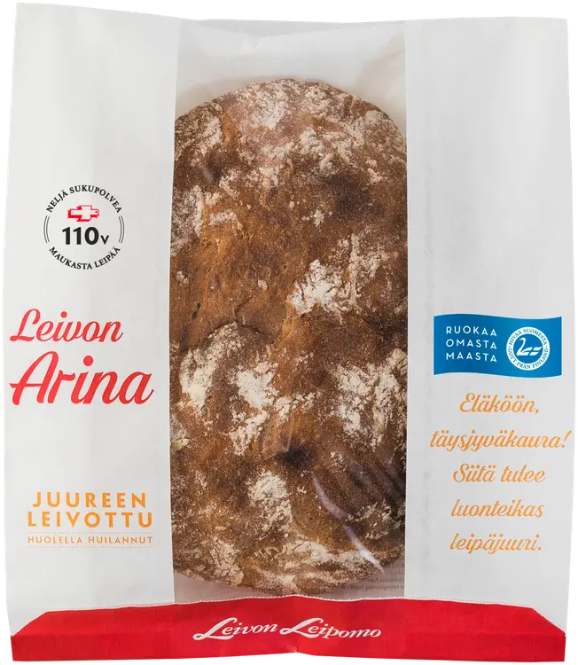 Leivon Leipomo Leivon Arina, sekaleipä 450g