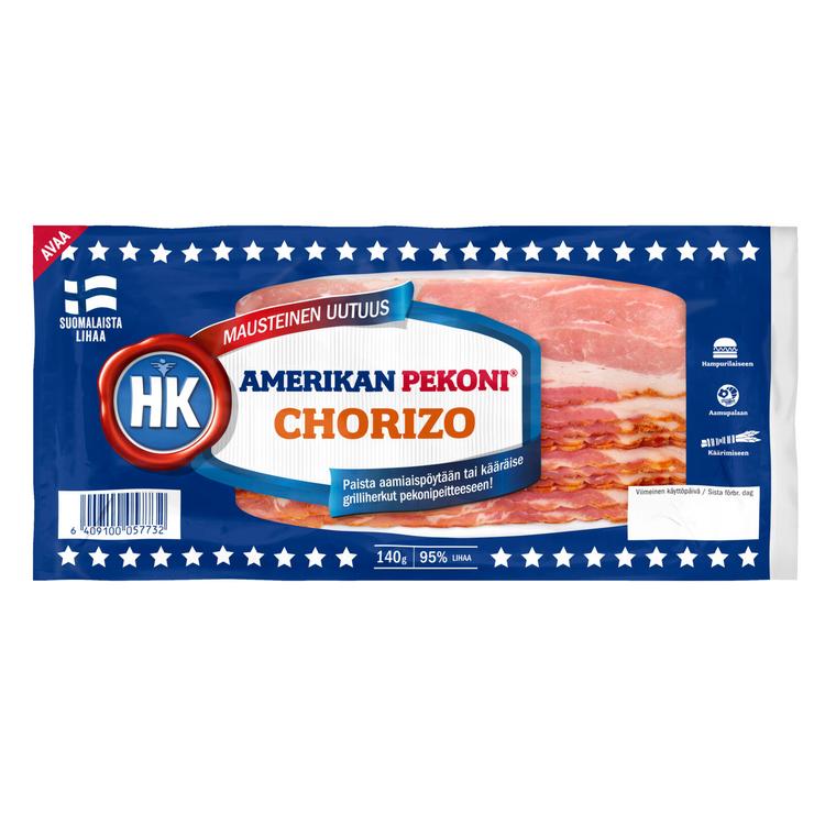 HK Amerikan Pekoni® Chorizo 140 g