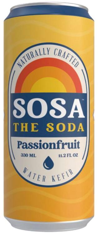 Sosa Water Kefir Passionfruit fermenteeritud jook 330 ml