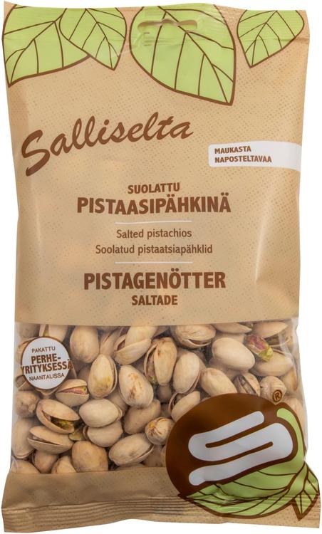 Salliselta Pistaasipähkinä suolattu 250g