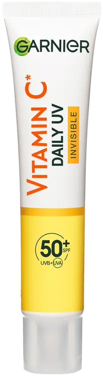 Garnier SkinActive Vitamin C* Invisible uv-voide SPF50 samealle iholle 40 ml