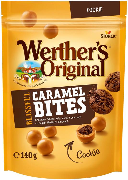 Krõbe šokolaadiküpsis Werthers glasuuriga 140g