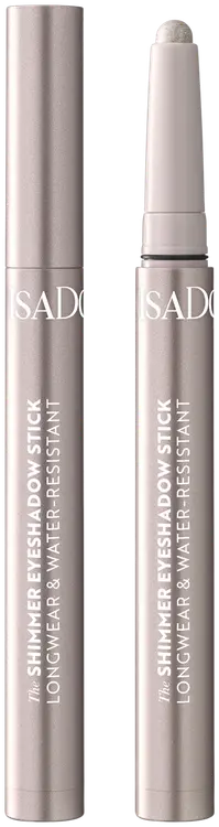 Isadora The Shimmer Eyeshadow Stick Longwear & Water-Resistant luomiväripuikko 40 Silver Highlight 1,2 g