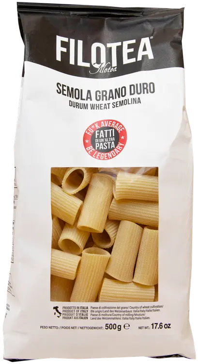 Rigatoni durumvehnä semolina-pasta 500g