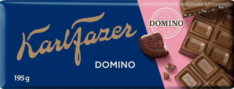 Karl Fazer Domino suklaalevy 195g