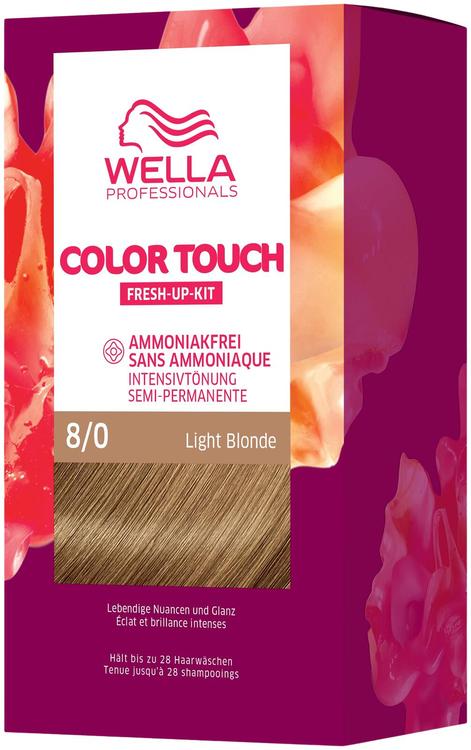 Wella Professionals Color Touch Pure Naturals Light Blonde 8/0 kotiväri 130 ml