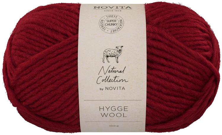 Novita lanka Hygge Wool 100 g marja 548