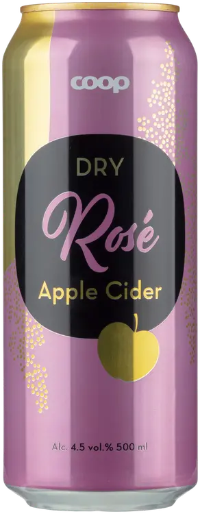 Coop Dry Rosé 4,5% 500ml kuiva rosé-omenasiideri