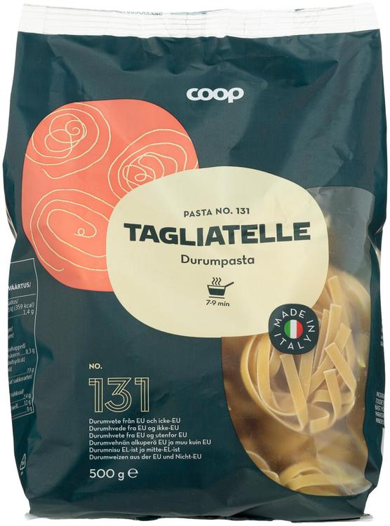 Coop Tagliatelle pasta kananmunaton 500 g