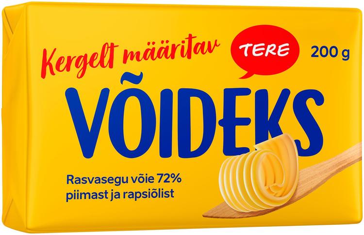 Tere Võideks rasvasegu võie 72% 200g