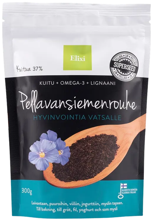 Elixi Pellavansiemenrouhe 300g
