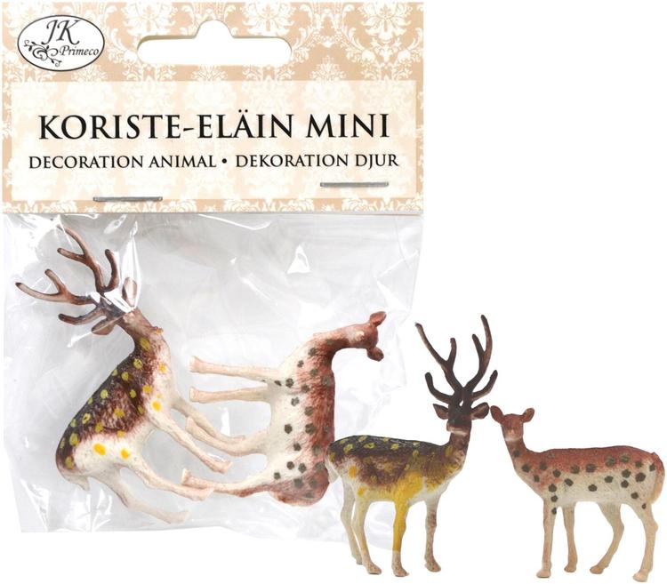 Koriste-eläin peura 2kpl/pkt
