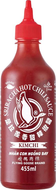 Flying Goose Sriracha chilikastike kimchi 455ml