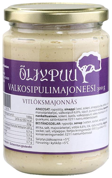 Öljypuu Valkosipulimajoneesi