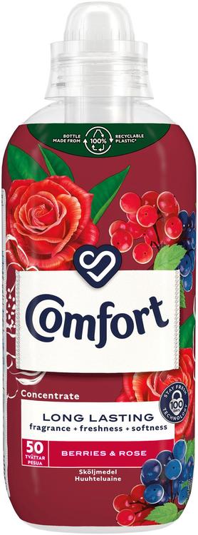 Comfort  Berries & Rose huuhteluaine pitkäkestoinen tuoksu 762 ml