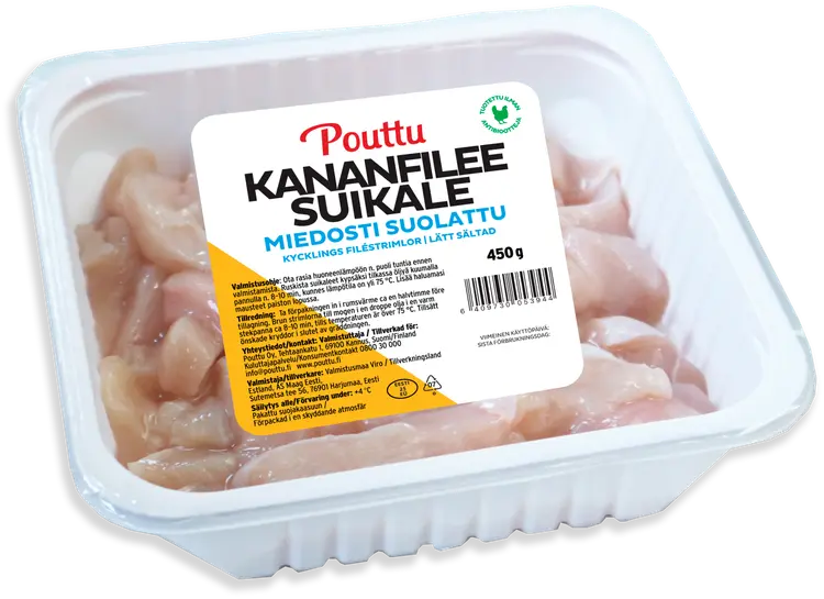 Pouttu Kanan Filee suikale 450g, miedosti suolattu